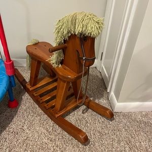 VINTAGE ROCKING HORSE